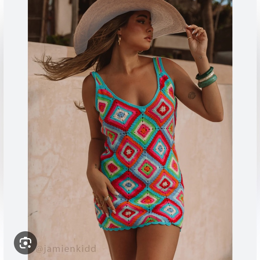 NWT show me your mumu Libra crochet dress